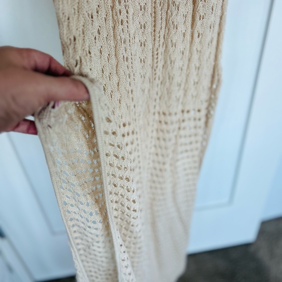 NWT Forever 21 crochet maxi dress. Size large - Picture 7 of 7